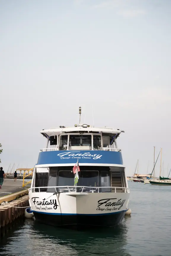 Front View of Yacht